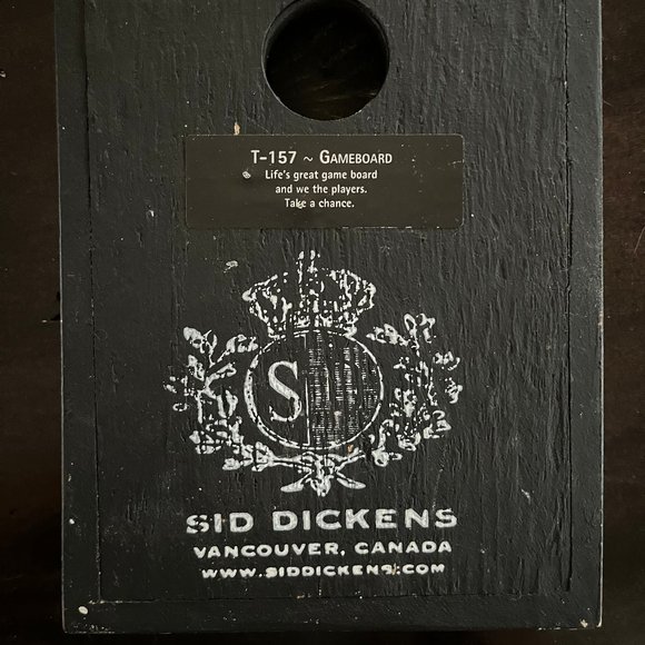 Sid Dickens Retired T157 GAMEBOARD Mint Condition - Picture 2 of 2